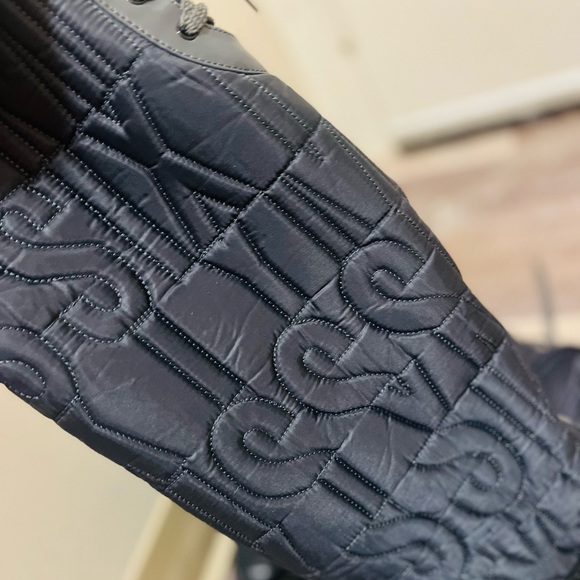 Miss sixty Knee high rain boots Size 8 1/2 Black - Picture 2 of 6